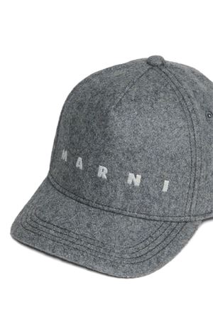 cappello in poliestere grigio MARNI KIDS | M01591M00TR0M923